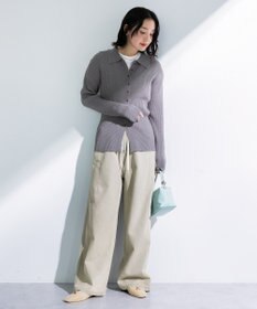 Green Parks コクーンシルエットデニムパンツ