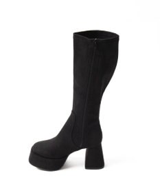 WEGO ストーム付きワイドヒールロングブーツ