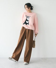 CRAFT STANDARD BOUTIQUE アニマルシャギーニットプルオーバー