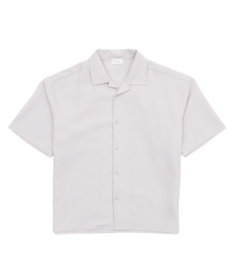 WEGO 【速乾/しわになりにくい/MLサイズ展開】ドライポリオープンカラーシャツ（SS）