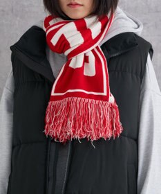 WEGO 【ユニセックス着用ITEM】ロゴマフラー