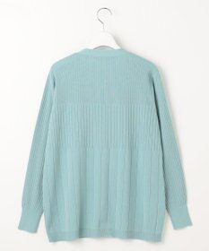 自由区 【洗える・XSサイズあり】ハイツイストコットンアセテート カーディガン