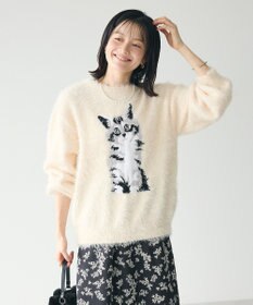 CRAFT STANDARD BOUTIQUE アニマルシャギーニットプルオーバー