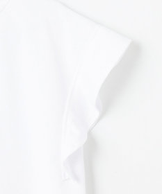 ANY 【2SET/洗濯機可】フリルスリーブTシャツ×シャーリングキャミワンピースセット