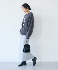 CRAFT STANDARD BOUTIQUE アニマルシャギーニットプルオーバー