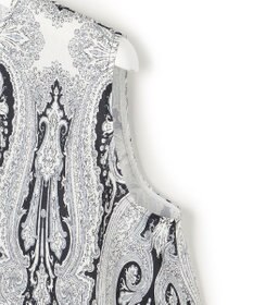 23区 L 【洗える】Ratti ドローイング ペイズリー プリント ブラウス