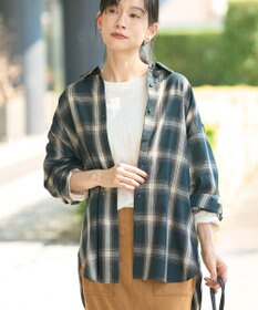 AMERICAN HOLIC イージーケアチェックシャツ【360°着こなしシャツ】