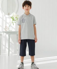 J.PRESS KIDS 【100-130cm】T/C ライト カノコ 半袖ポロシャツ