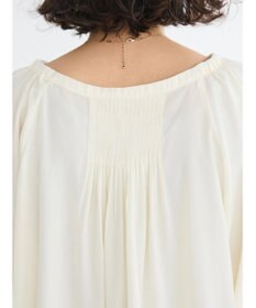 CRAFT STANDARD BOUTIQUE ピンタックホイップスリーブブラウス