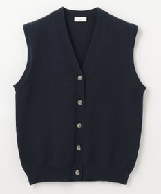 NAVE 【Nave 　洗える】ルピナス コットンニットベスト