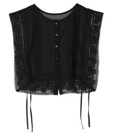 Green Parks インド綿　スクエアレース衿