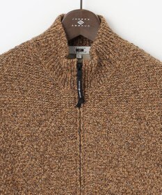 JOSEPH ABBOUD MOUNTAIN 【UNISEX】総裏フルZIP ニットブルゾン