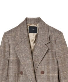 JOSEPH ウールバンブー　ダブルブレステッドジャケット