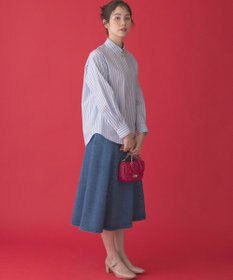 組曲 コットンシャーティング ベーシックシャツ