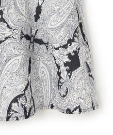 23区 L 【洗える】Ratti ドローイング ペイズリー プリント ブラウス