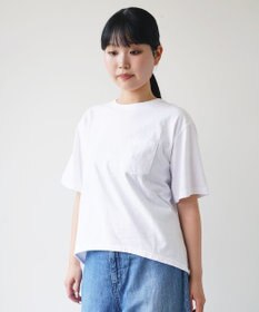 caqu caqu x good on short sleeve pocket tee リラックスフィットポケットTシャツ