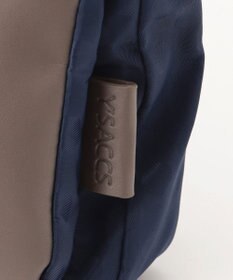 Y'SACCS はっ水ドットジャカード リサイクルレザーコンビ ショルダー