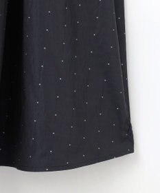 ANY SIS 【洗える】モノトーンドットジャカード スカート