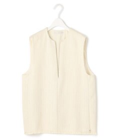 ICB スラブヤーンツイード ベスト