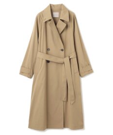 UNFILO 【洗える】ロングトレンチコート