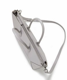 TOPKAPI 【TREASURE TOPKAPI】フェイクレザー ジオメトリック ショルダー付 トートバッグ