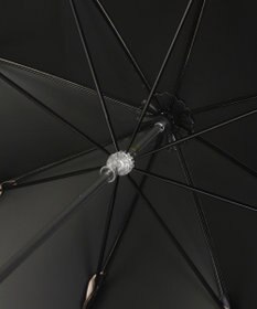 MOONBAT 【WEB限定/遮光率100%/遮熱/UV】POLO RALPH LAUREN（ポロ ラルフローレン）晴雨兼用日傘 ワンポイント ポロベア刺繍 フリル 長傘