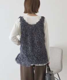 AMERICAN HOLIC 【選べる丈】フェザーVネックベスト