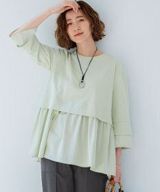 23区 S 【SLOW/好評につき新色追加】エフォートレス デザインTシャツ