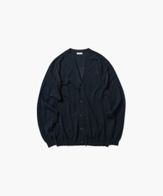 ATON NUBUCK SILK COTTON | オーバーサイズカーディガン - UNISEX