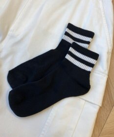 WEGO ラインパイルソックス（U）