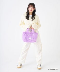 MOONBAT Care Bears(ケアベア) フェイクファーバッグ A4サイズ 手洗い可能