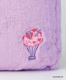 MOONBAT Care Bears(ケアベア) フェイクファーバッグ A4サイズ 手洗い可能