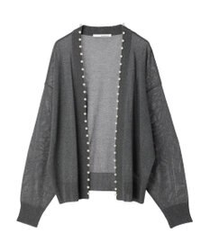 Green Parks ・ＥＬＥＮＣＡＲＥ　ＤＵＥパールツキシアーカーディガン