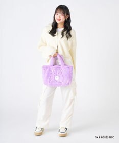 MOONBAT Care Bears(ケアベア) フェイクファーバッグ A4サイズ 手洗い可能