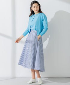 組曲 【8色展開・アンサンブル対応】ブーケカラーカーディガン