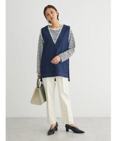 Green Parks Ｖネックフリンジベスト