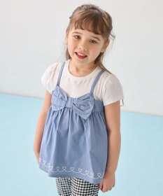 ANY KIDS キャミソール ドッキングTシャツ