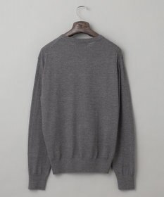 GOTAIRIKU 【家庭洗濯可能】イタリア糸 ハイゲージVネックニット