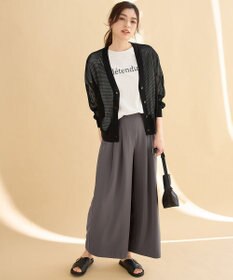 ANY エニィファンクションフレンチスリーブTシャツ