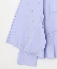 組曲 KIDS 【UVケア】【150-160cm】フラワーオパール パーカー