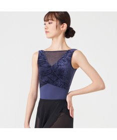 Chacott ◎【Nela ライン】ノースリーブレオタード