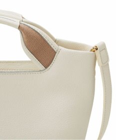 TOPKAPI 【TREASURE TOPKAPI】ソフトシュリンク テープハンドル ショルダー付きミニ トート バッグ