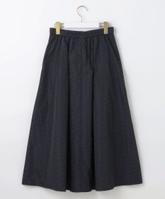 ANY SIS 【洗える】モノトーンドットジャカード スカート