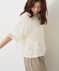 AMERICAN HOLIC チュールレイヤードドロストトップス