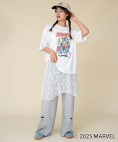 WEGO 【ユニセックス着用ITEM/SMLサイズ展開】MARVELグラフィックT（S）