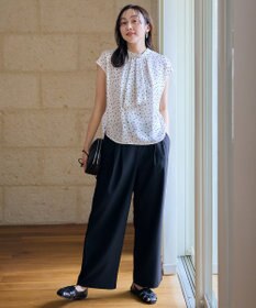 ANY ボウタイブラウス