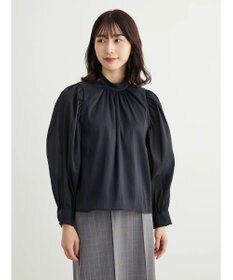 Green Parks ・ＥＬＥＮＣＡＲＥ　ＤＵＥ　バックリボンブラウス