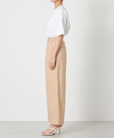 NAVE 【ReNave・セットアップ可/洗える/接触冷感/UVケア】コットンポリブロード パンツ