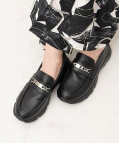 Bridget Birkin 【PARADIS COULEUR】メタルチェーンローファースニーカー