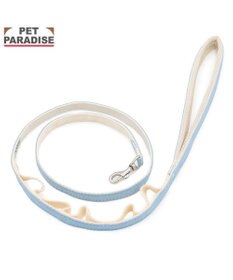 PET PARADISE ペットパラダイス 小花柄 デニム リード ＳＳ～Ｓ 小型犬